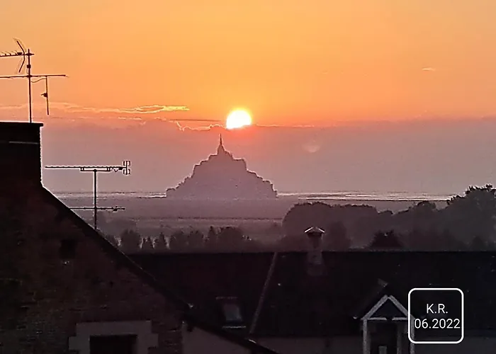 Le Heron, A 5 Minutes Du Mont St-michel Nyaraló Huisnes-sur-Mer